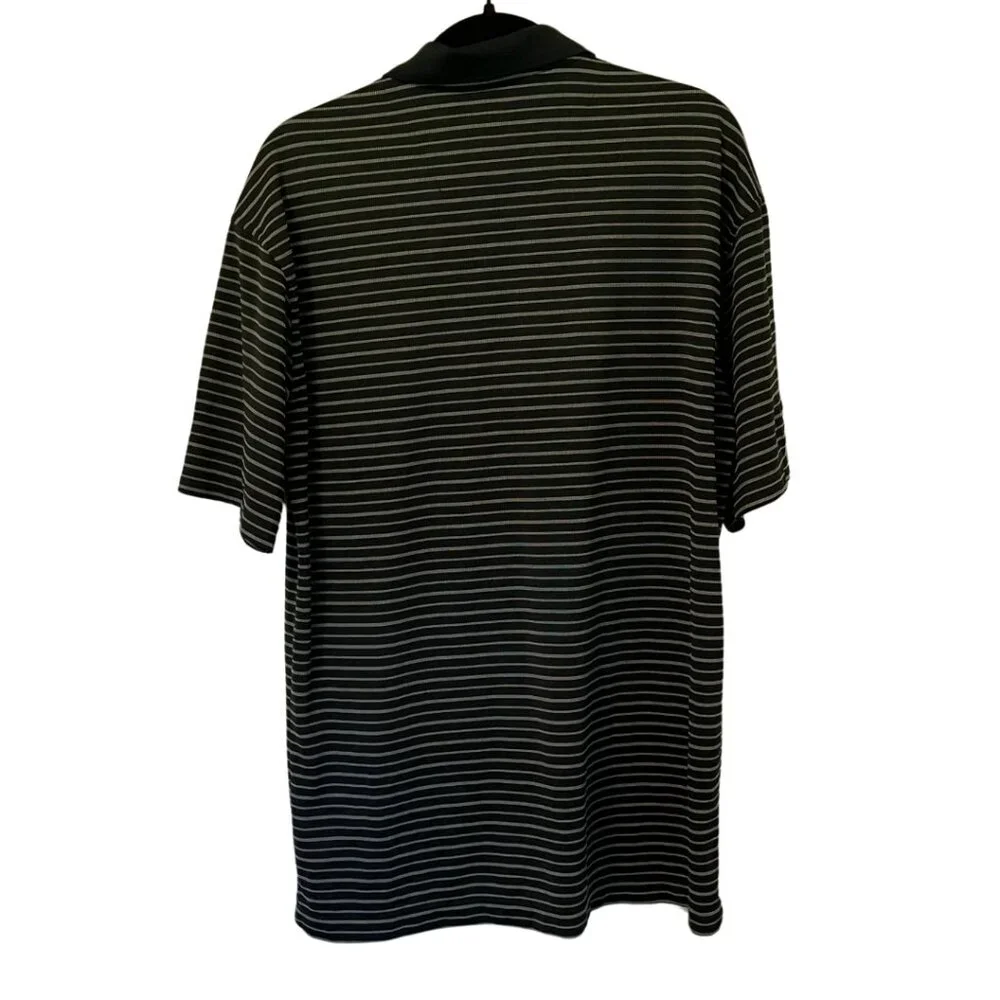 Nike Golf Dri-FIT Striped Polo Shirt Men’s Size Large